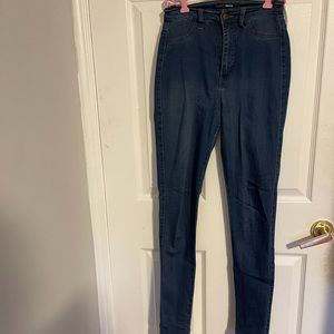 High rise fashion Nova jeans